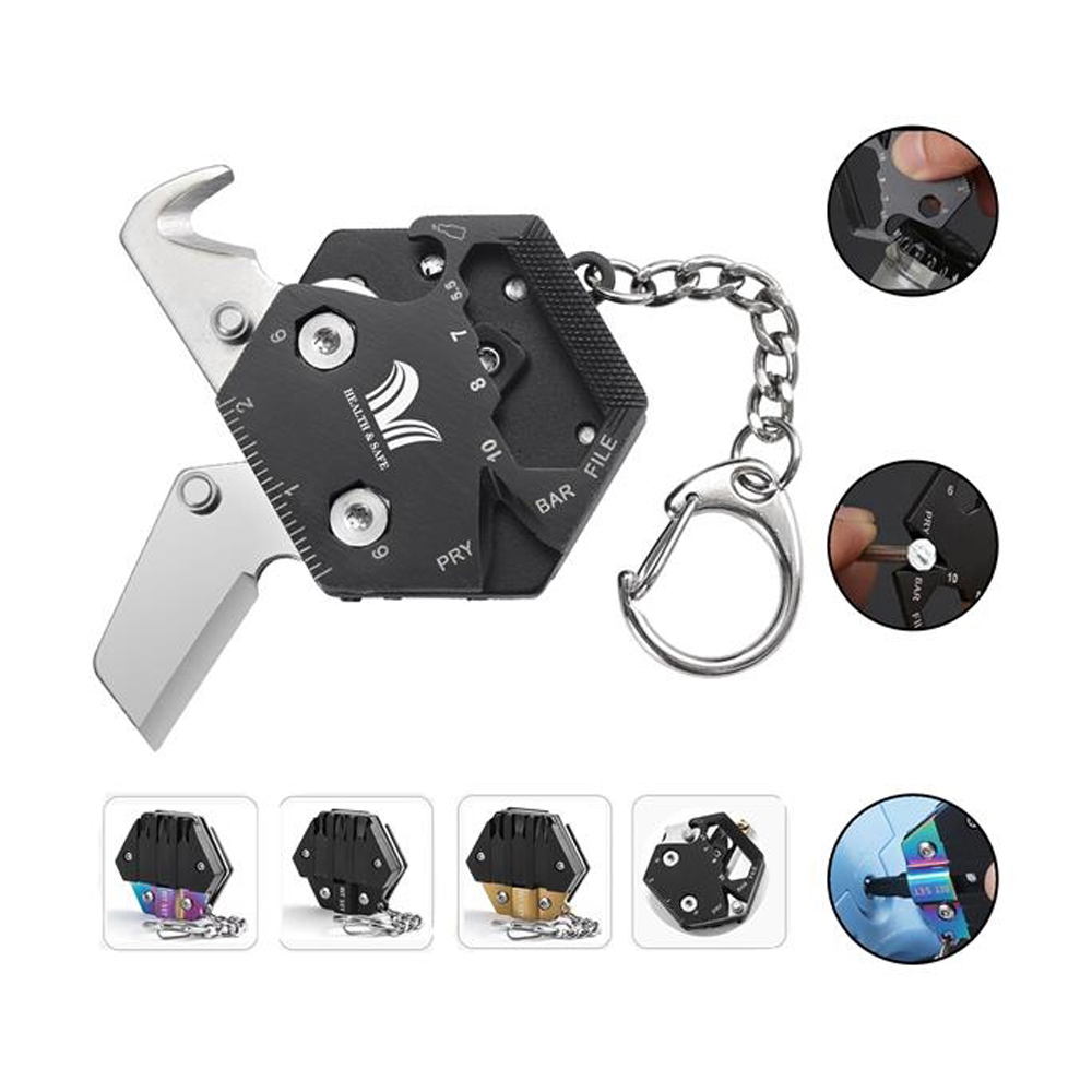 Outdoor Multi-function Keychain Tools