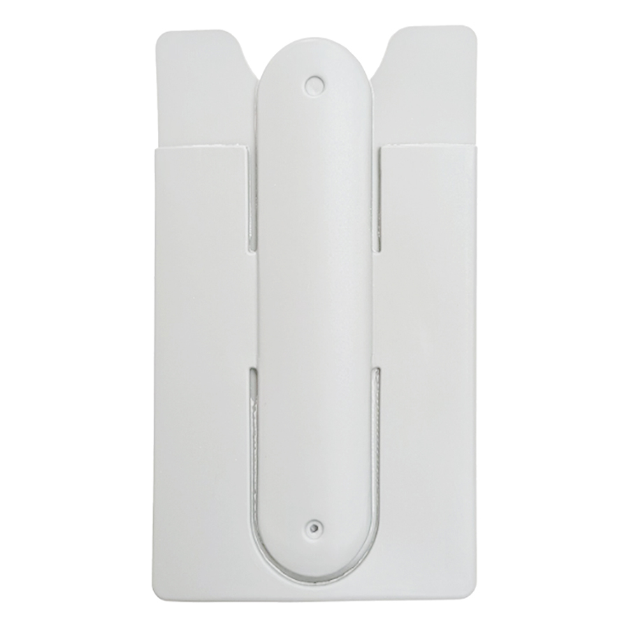 Silicone Phone Wallet with Adhesive Back and Foldable 1