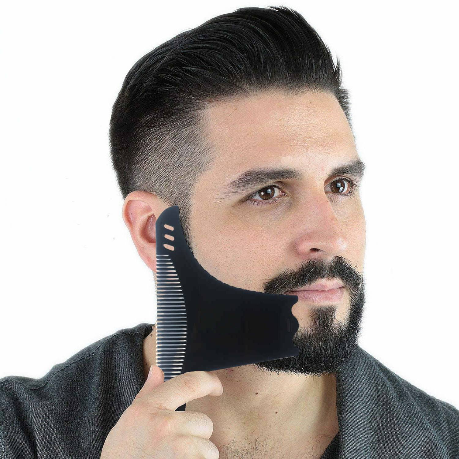 6 in 1 Smooth ABS Comb Beard Shaper for Men 2