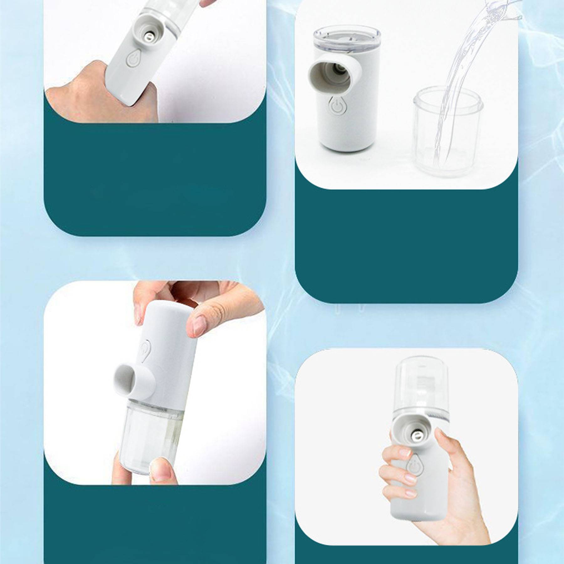 Household Handheld Portable Nebulizer Eye Protector 2