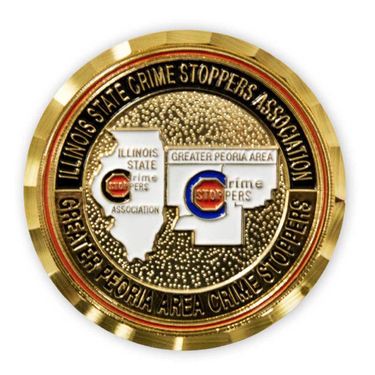 Custom Power Stamped® Double Sided Coin