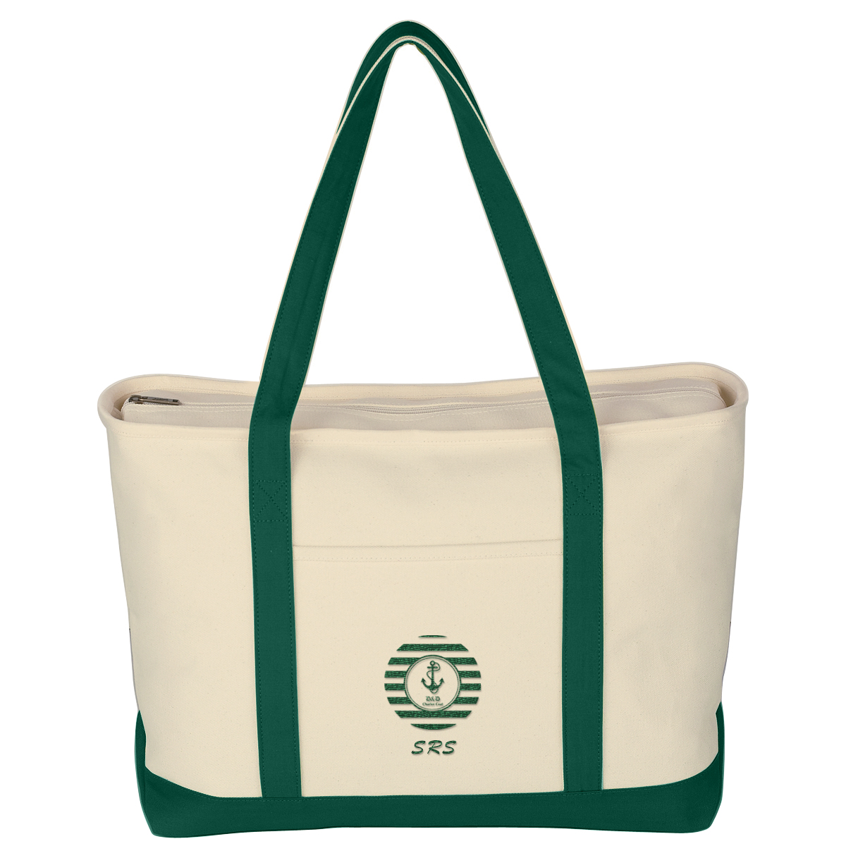 Large Starboard Cotton Canvas Tote Bag, custom tote bag with logo imprint 12