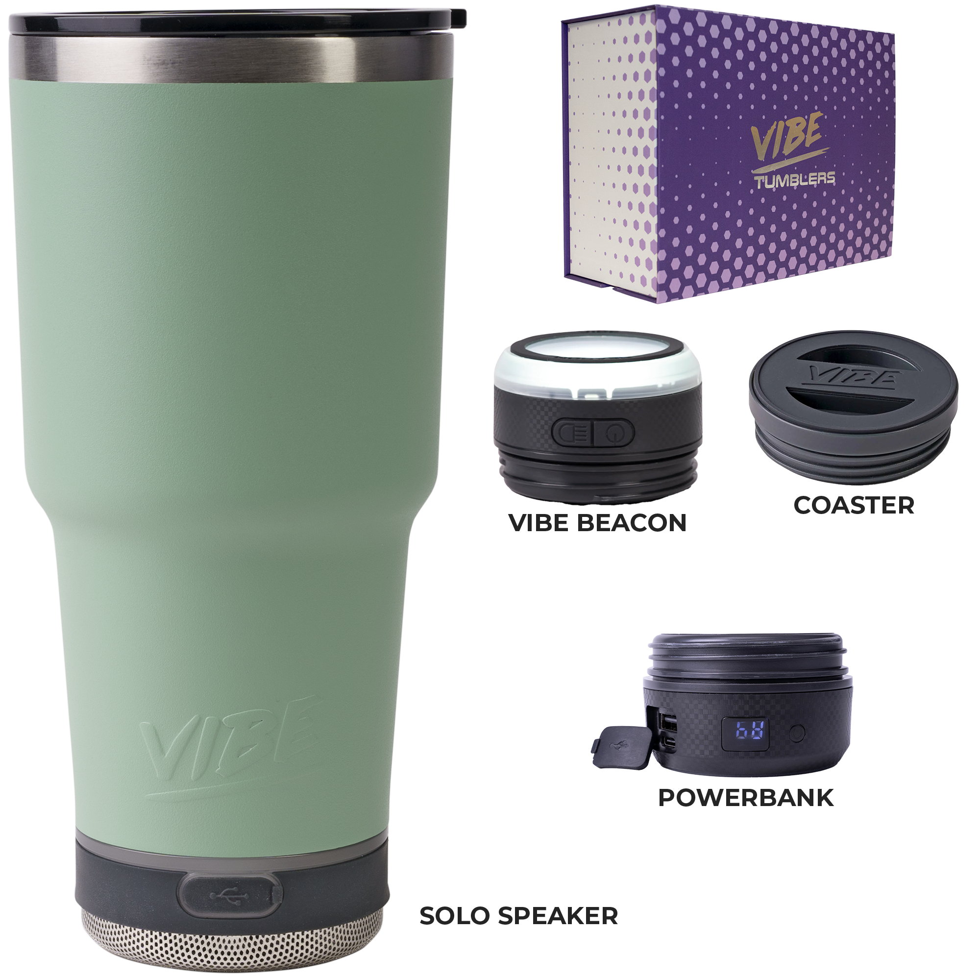 Go Caddy Vibe 28oz Tumbler Kit 9