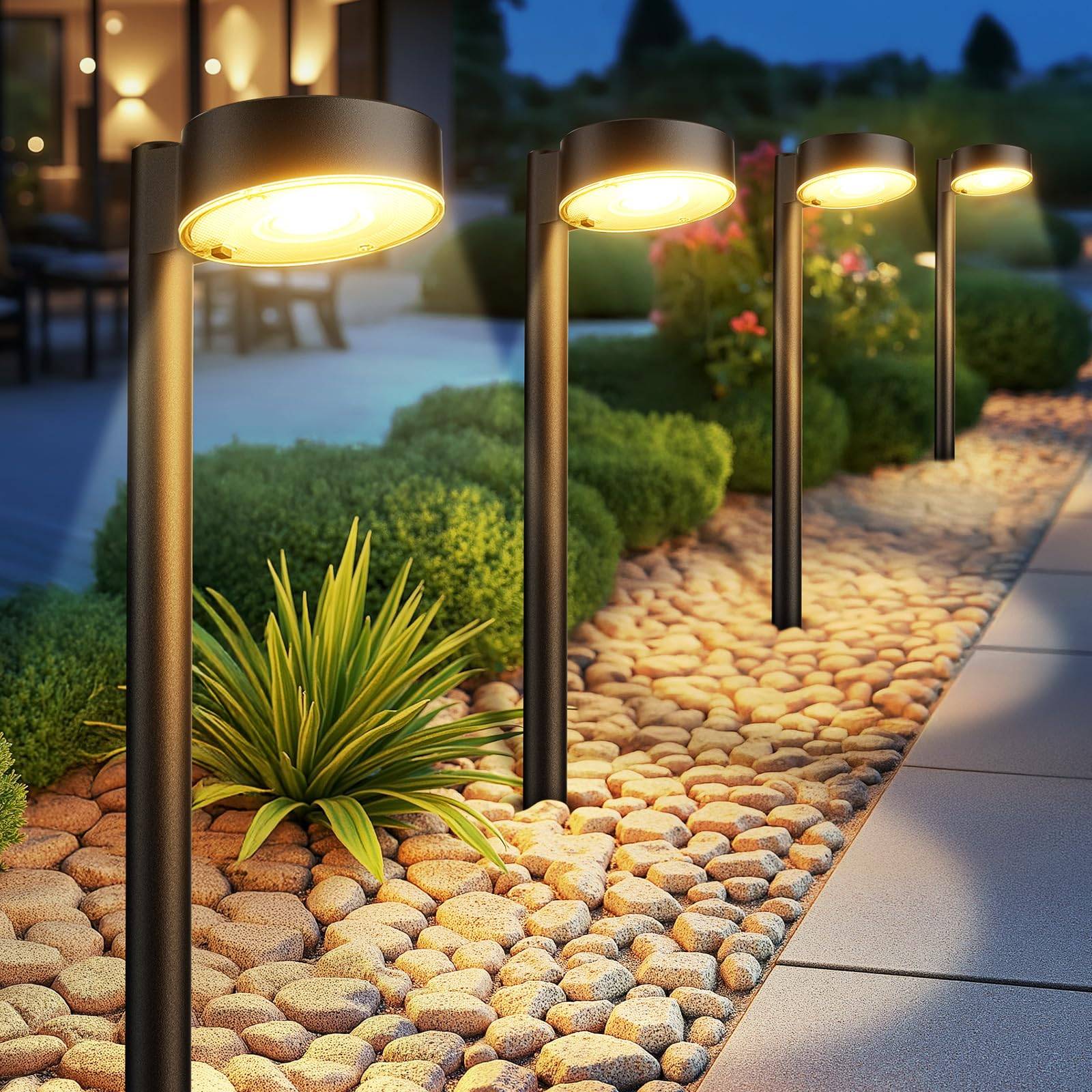 Outdoor Solar LED Garden Lights-Ground Insertion Decor 7