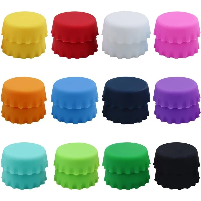 Beer Savers - Silicone Rubber Bottle Caps 8