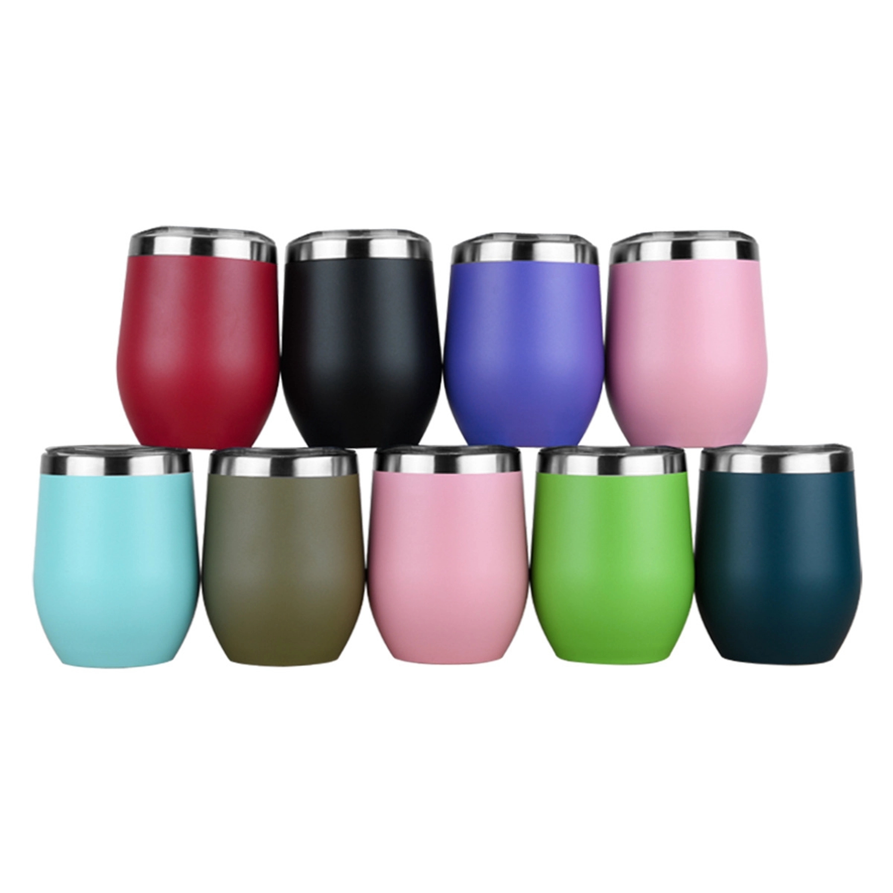 12 Oz. Stainless Steel U Style Wine Tumbler 3