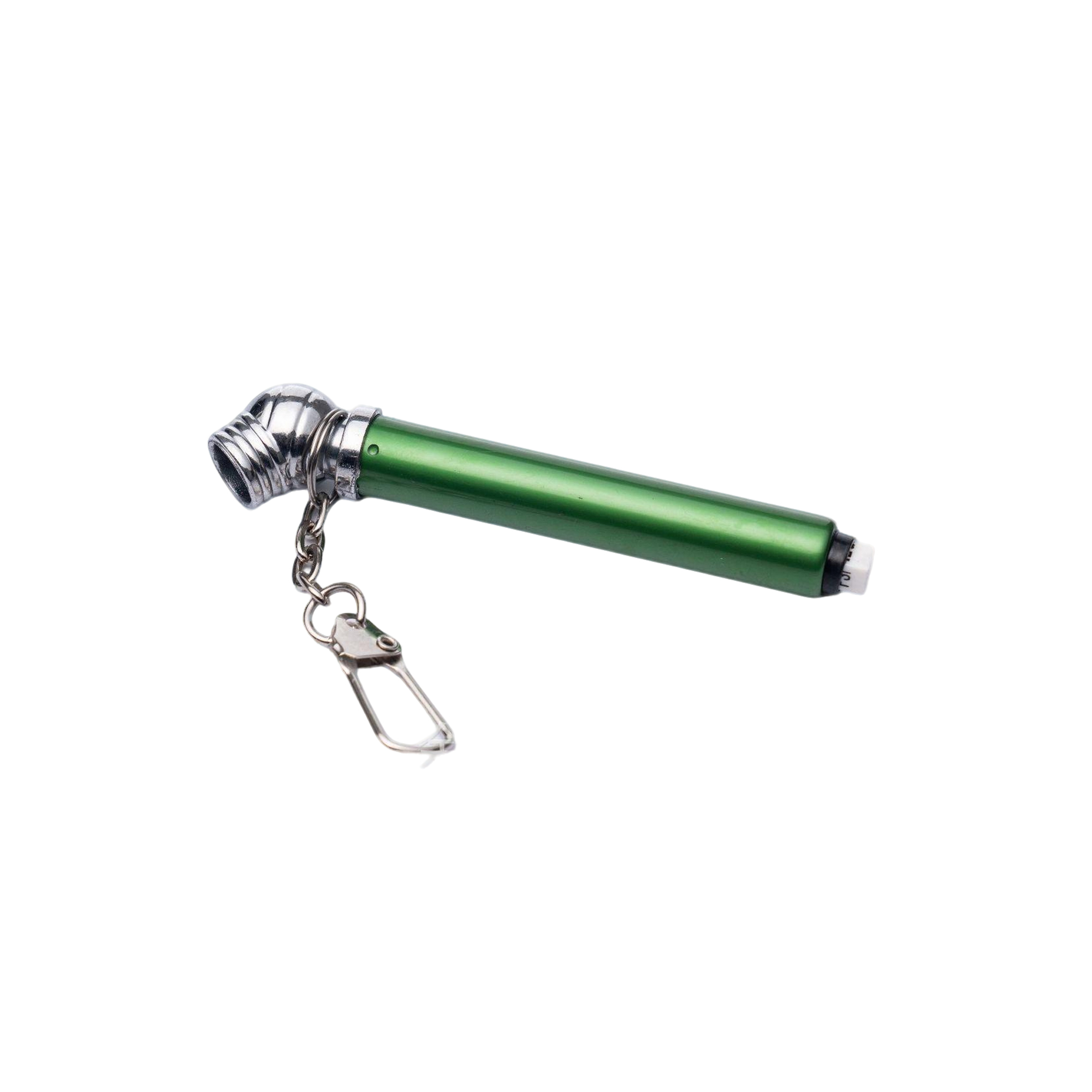 Aluminum Tire Pressure Gauge Key Chain 3.15" By 0.4" 3