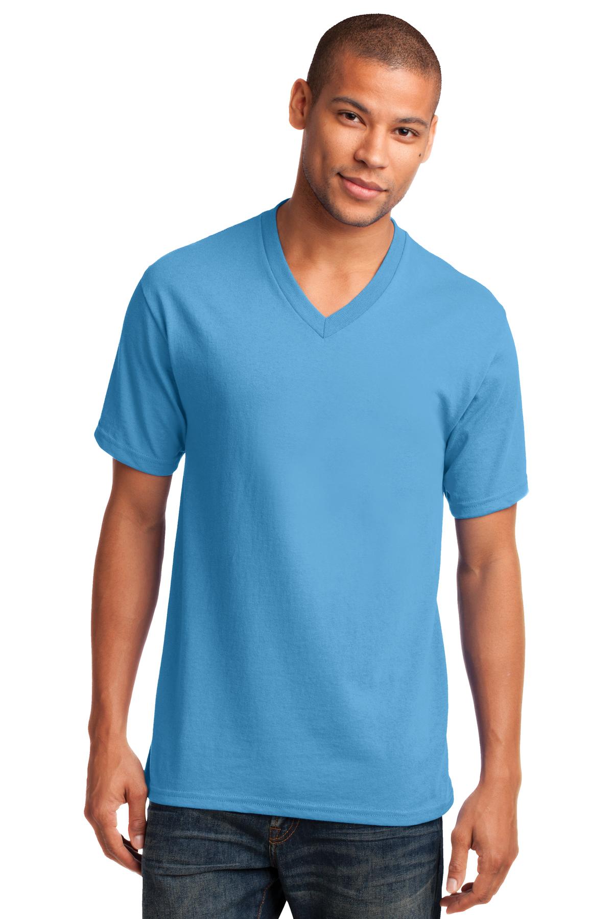 Core Cotton V-Neck Tee