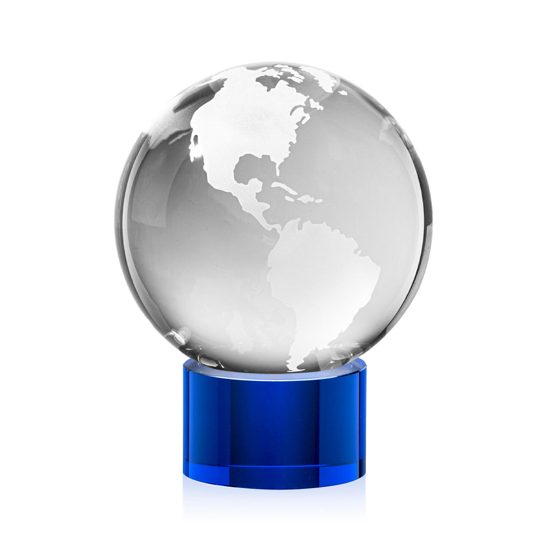 Globe Award on Marvel Base - Blue 2