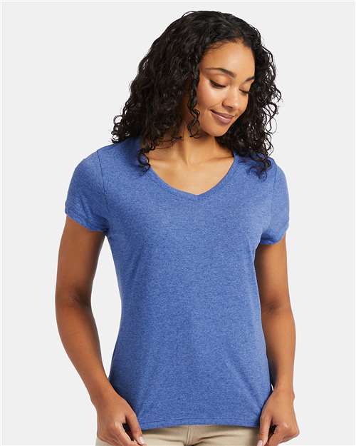 Women's Perfect-T Triblend V-Neck T-Shirt - 42VT 40