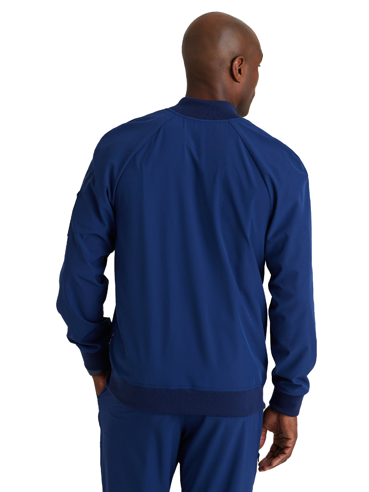 Barco One - Men's Three-Pocket Zip-Up Amplify Warm-Up Scrub Jacket 2