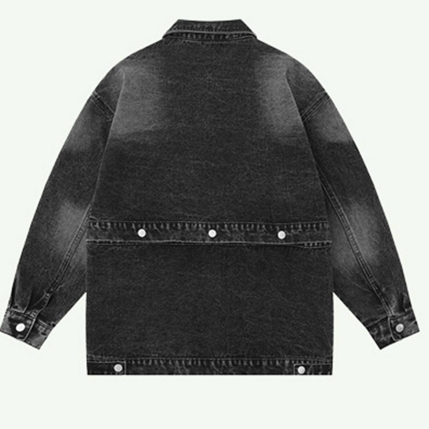Trendy Vintage Casual Denim Comfortable shacket Jacket 3