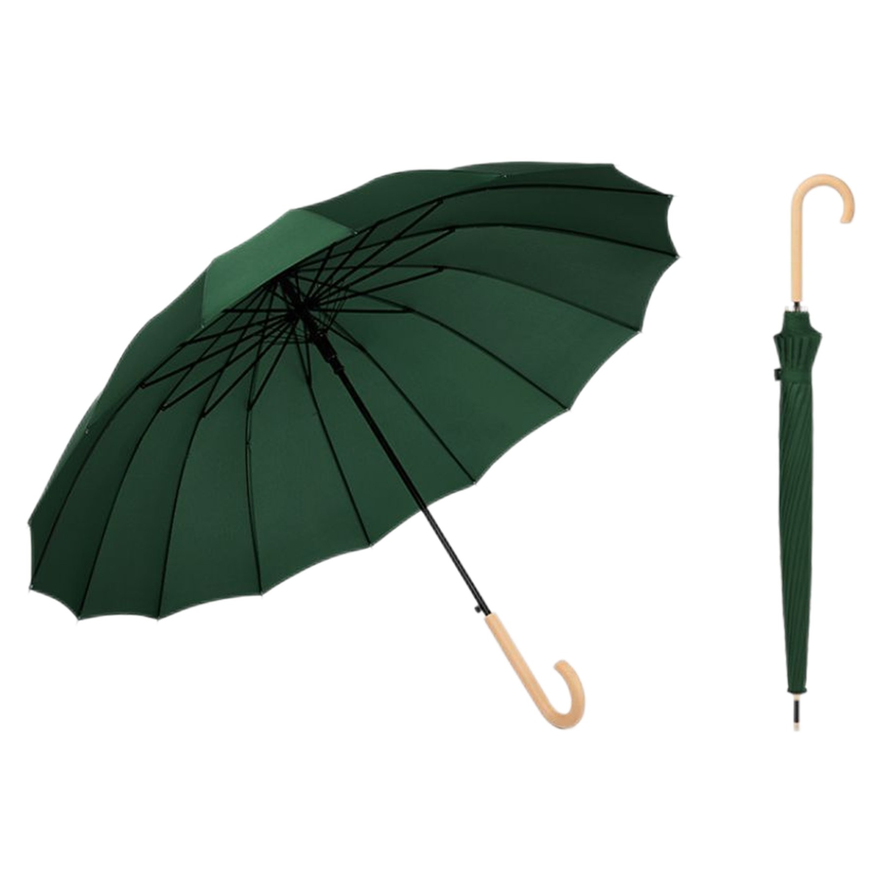 Umbrella With Log Handle 7