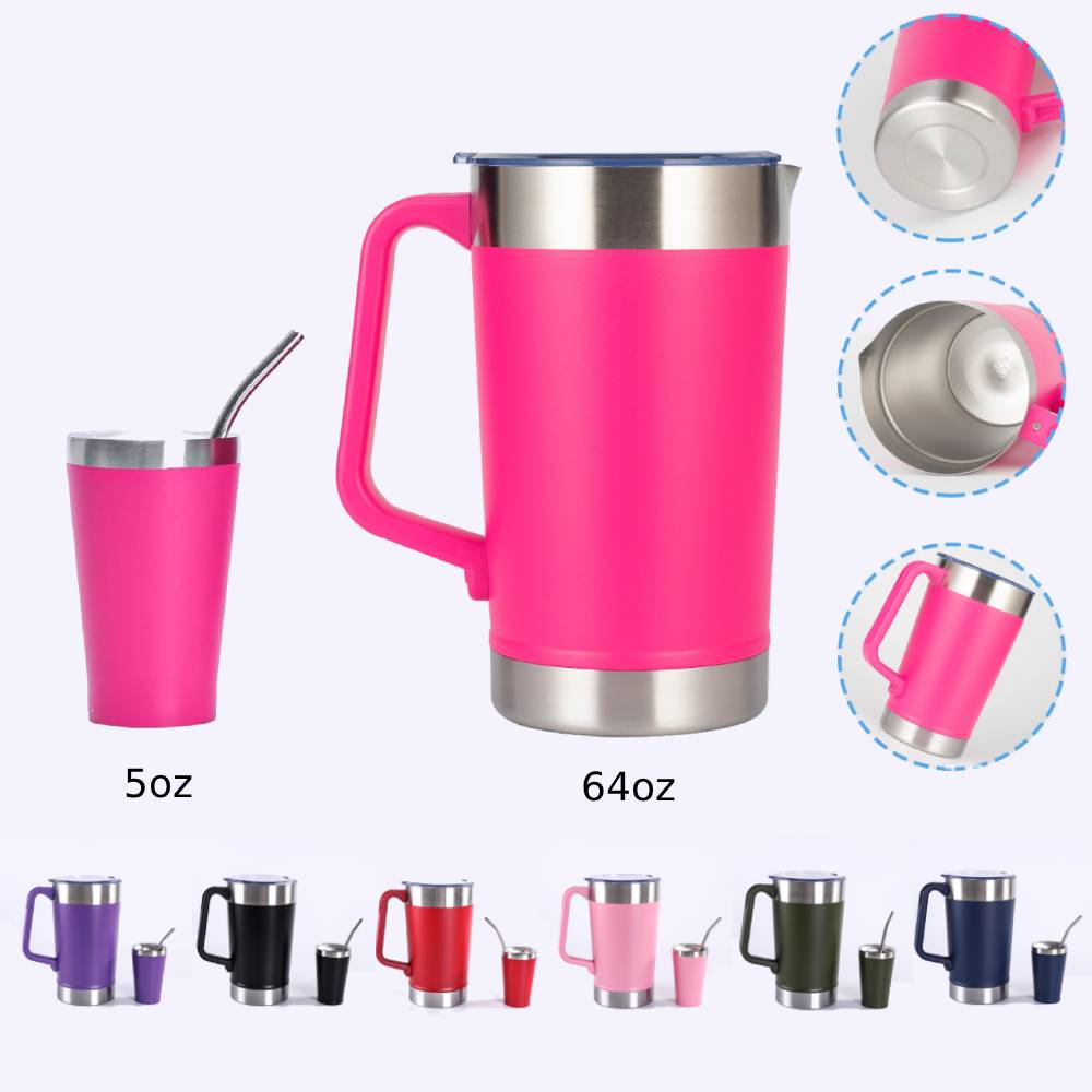Stainless Steel Vacuum Tumbler Set 8