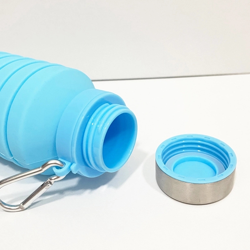 Silicone Folding Camping Cup Foldable Water Bottle 2