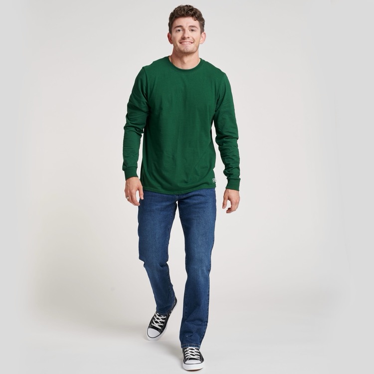 RUSSELL ATHLETIC DRI-POWER® CVC Performance Unisex Long-Sleeve T-Shirt 34