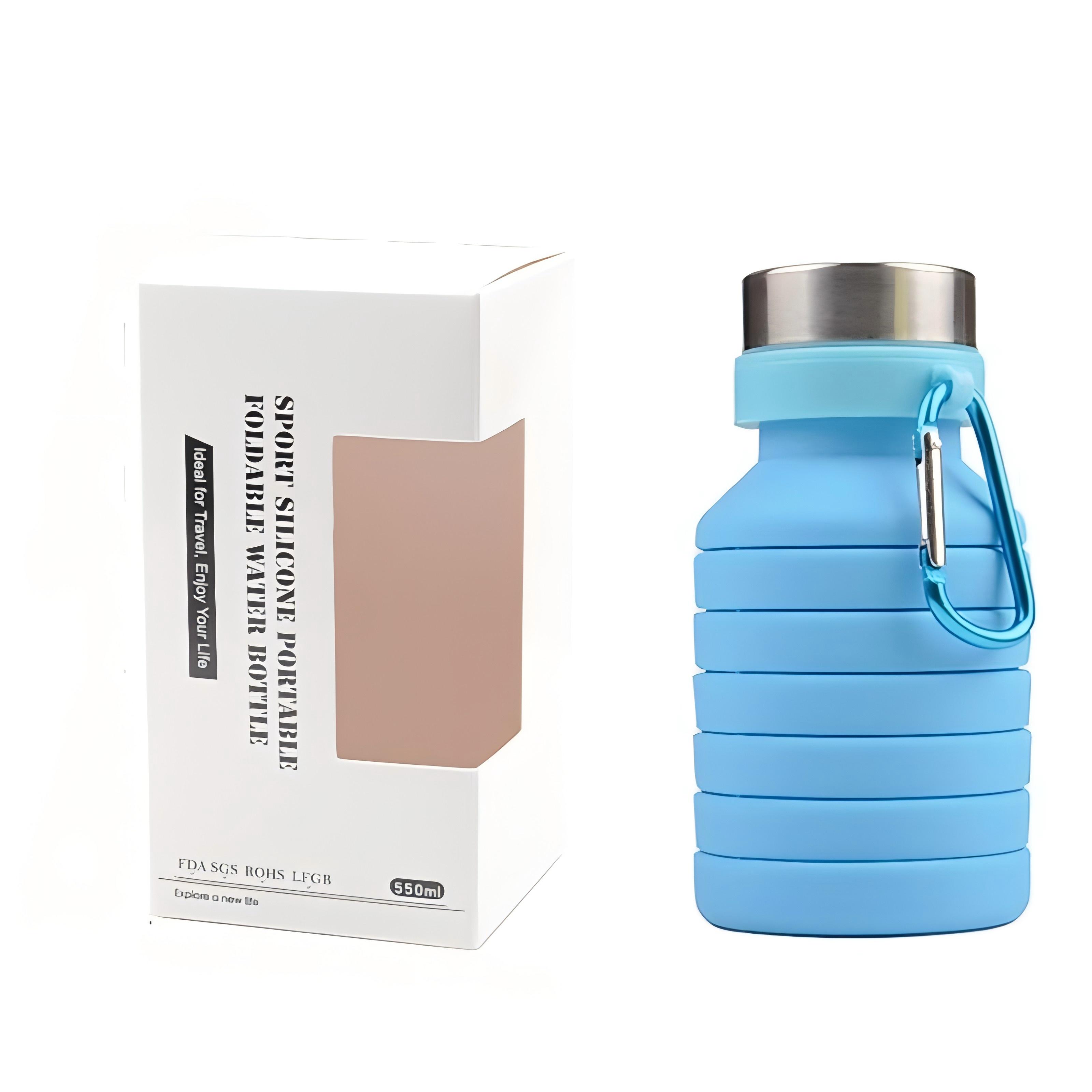 Outdoor silicone folding water cup 1