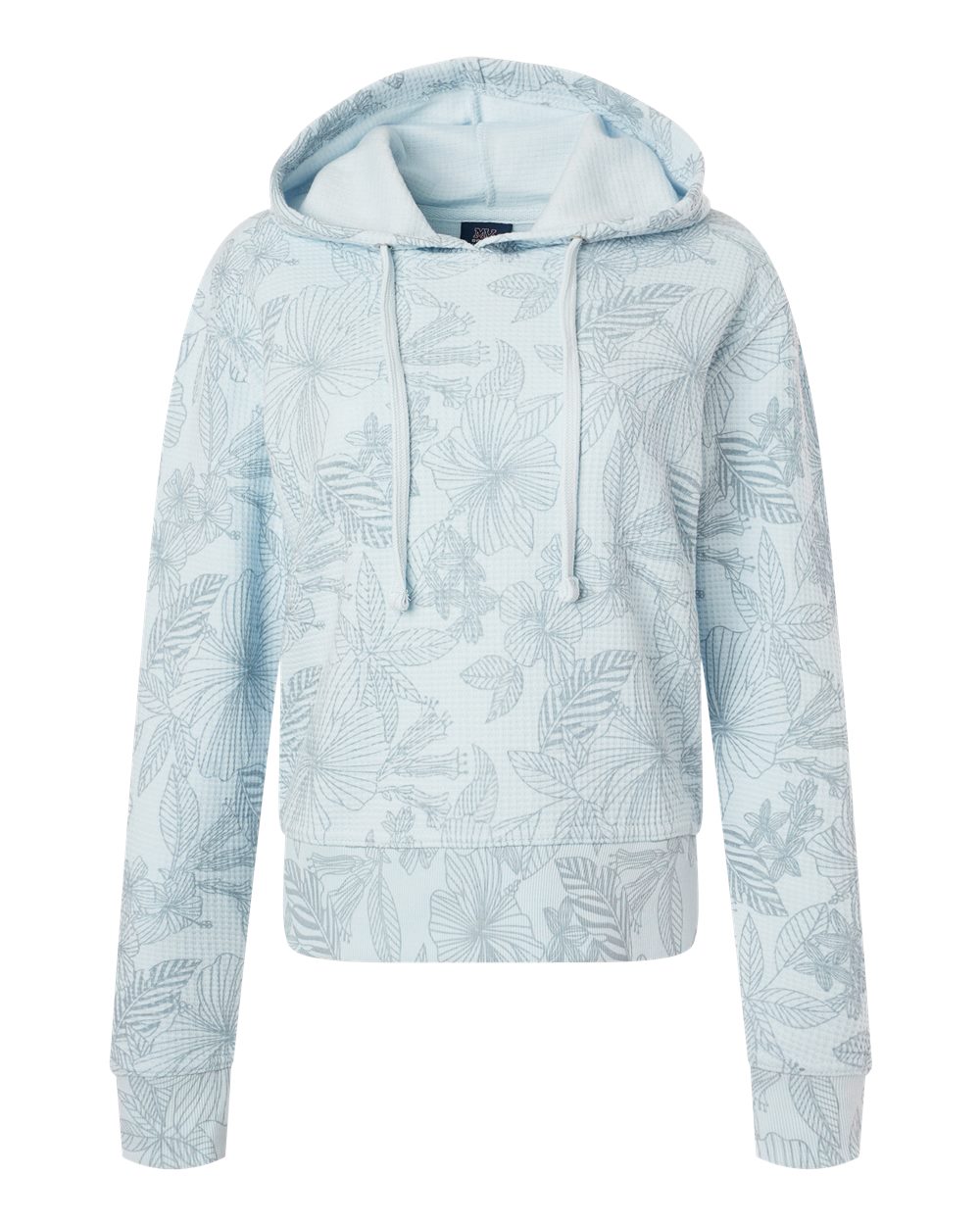 Women's Maddie Floral Print Hooded Sweatshirt - W24105 16