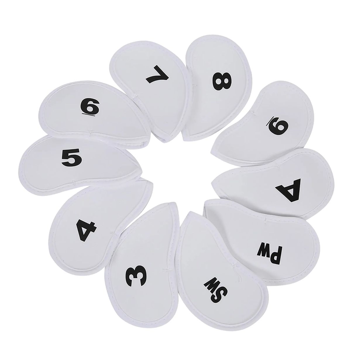 Protective Golf Club Covers 11 Piece Fabric Set 5