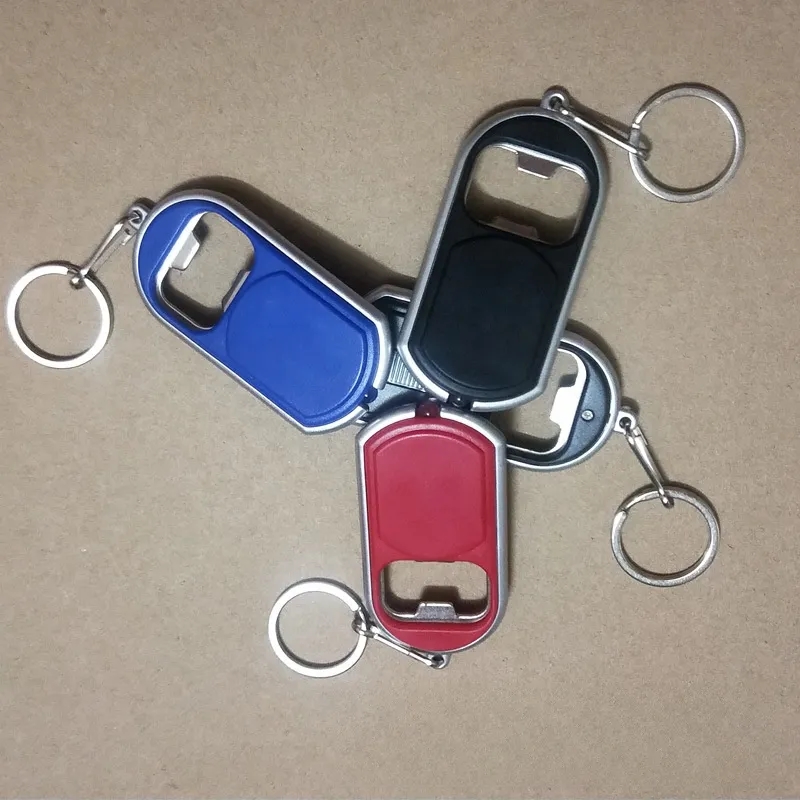 Bottle Opener Keychain With LED Light 1