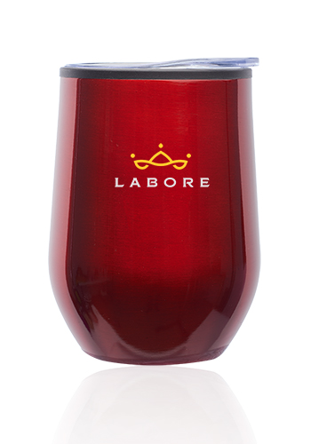 12 oz. Shelby Stemless Wine Glasses with Lid 1