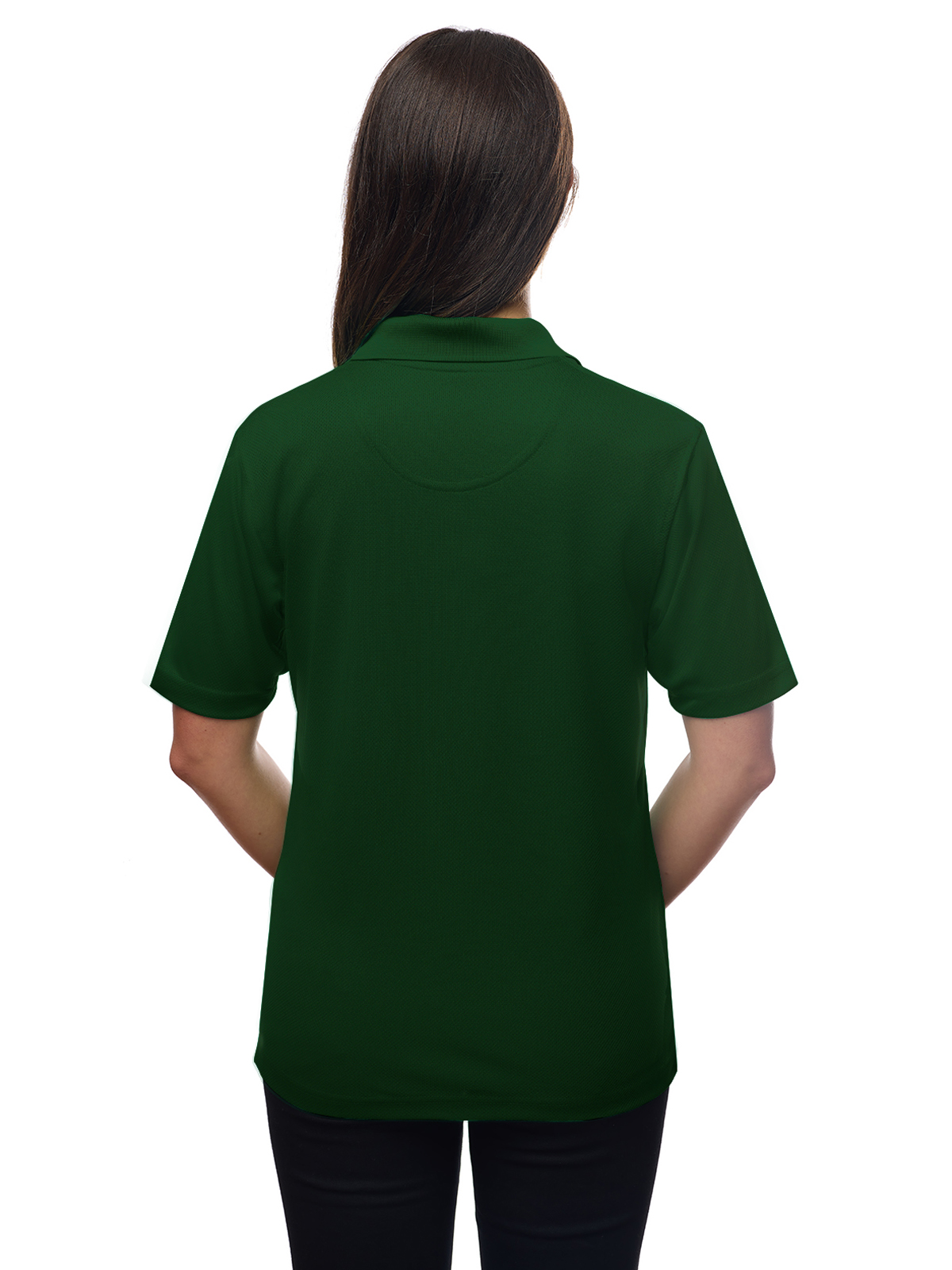 Blue Generation - Women's Pocketless Wicking V-Neck Polo 4