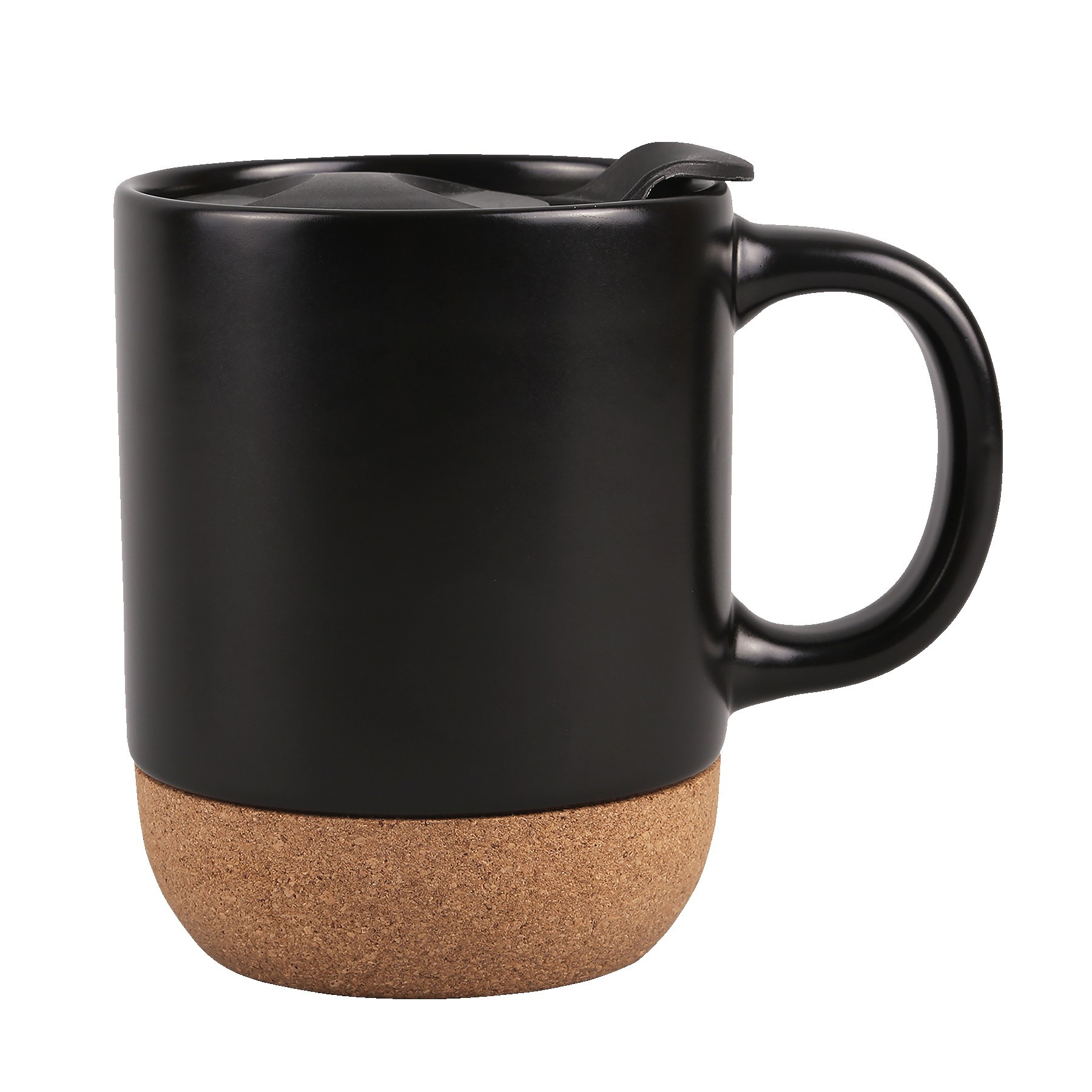 12 oz Cork Base Splash-Proof Ceramic Coffee Mug 5