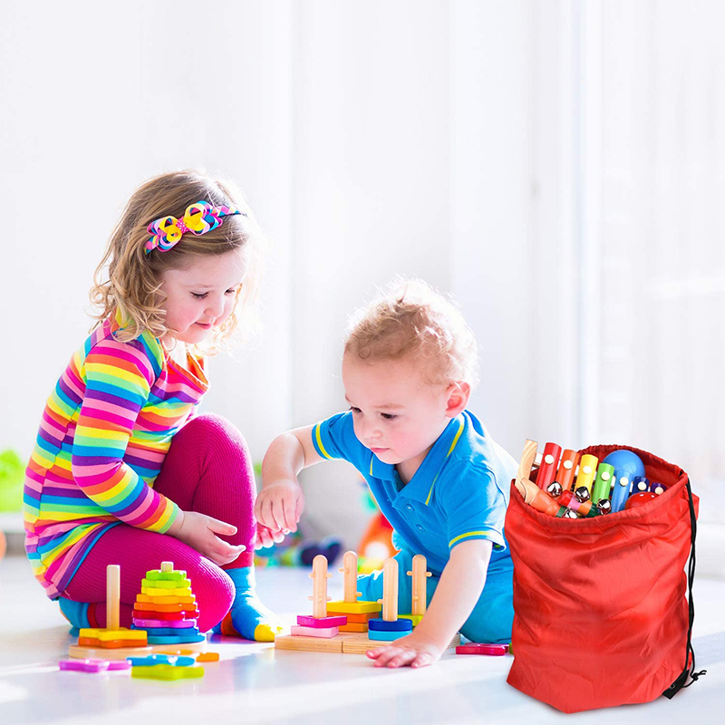 210D Polyester Drawstring Bags Backpack Bulk Sack 26