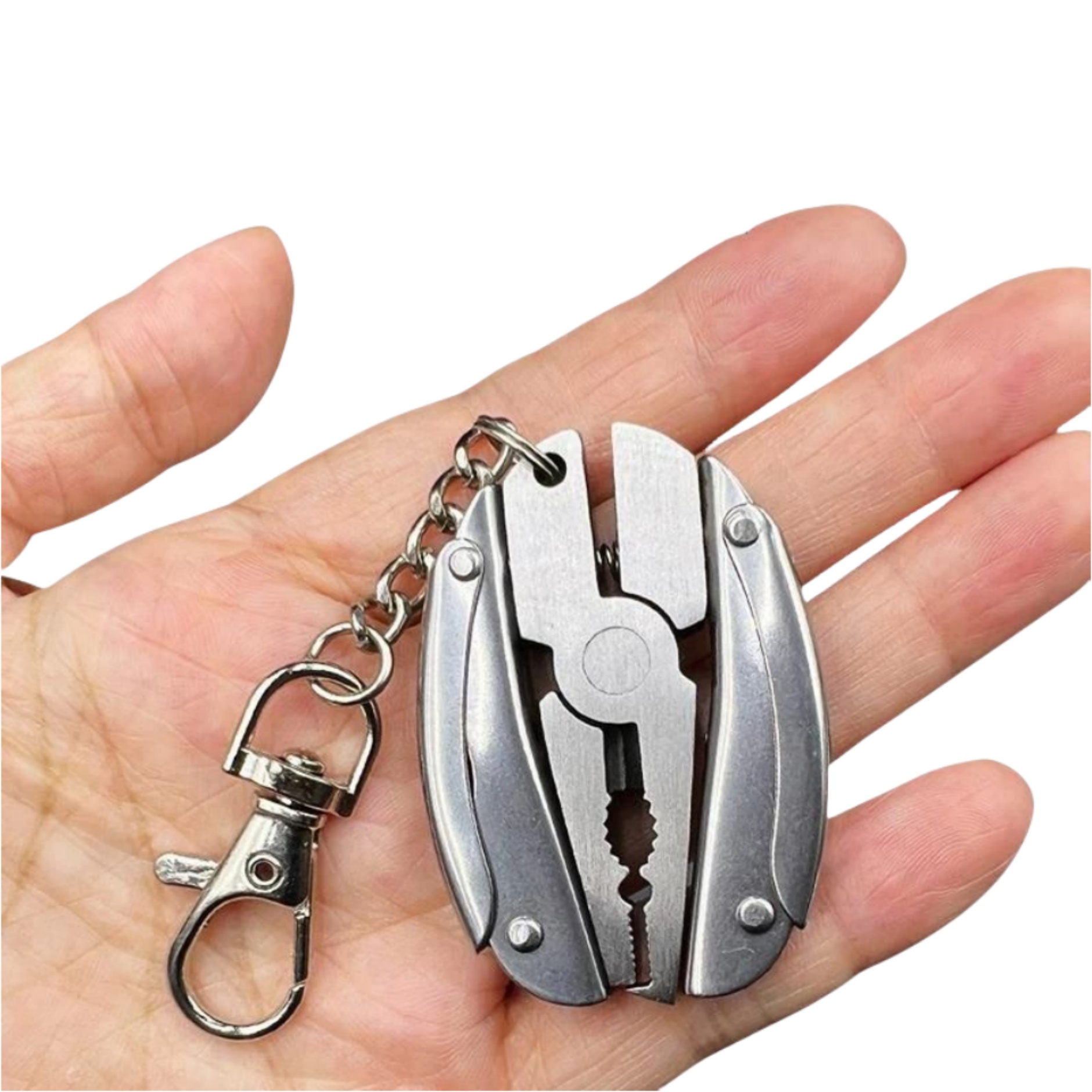 Portable Multi-Tool Folding Pliers with Key Chain 3
