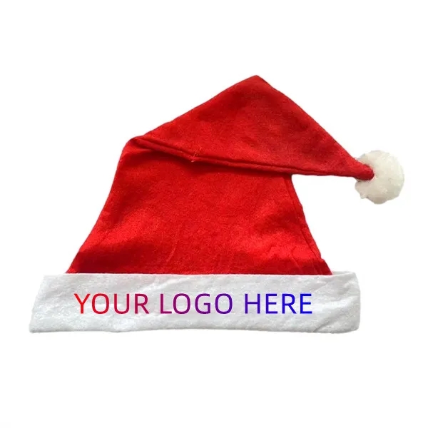 New Year Velvet Thickened Christmas Hat 3