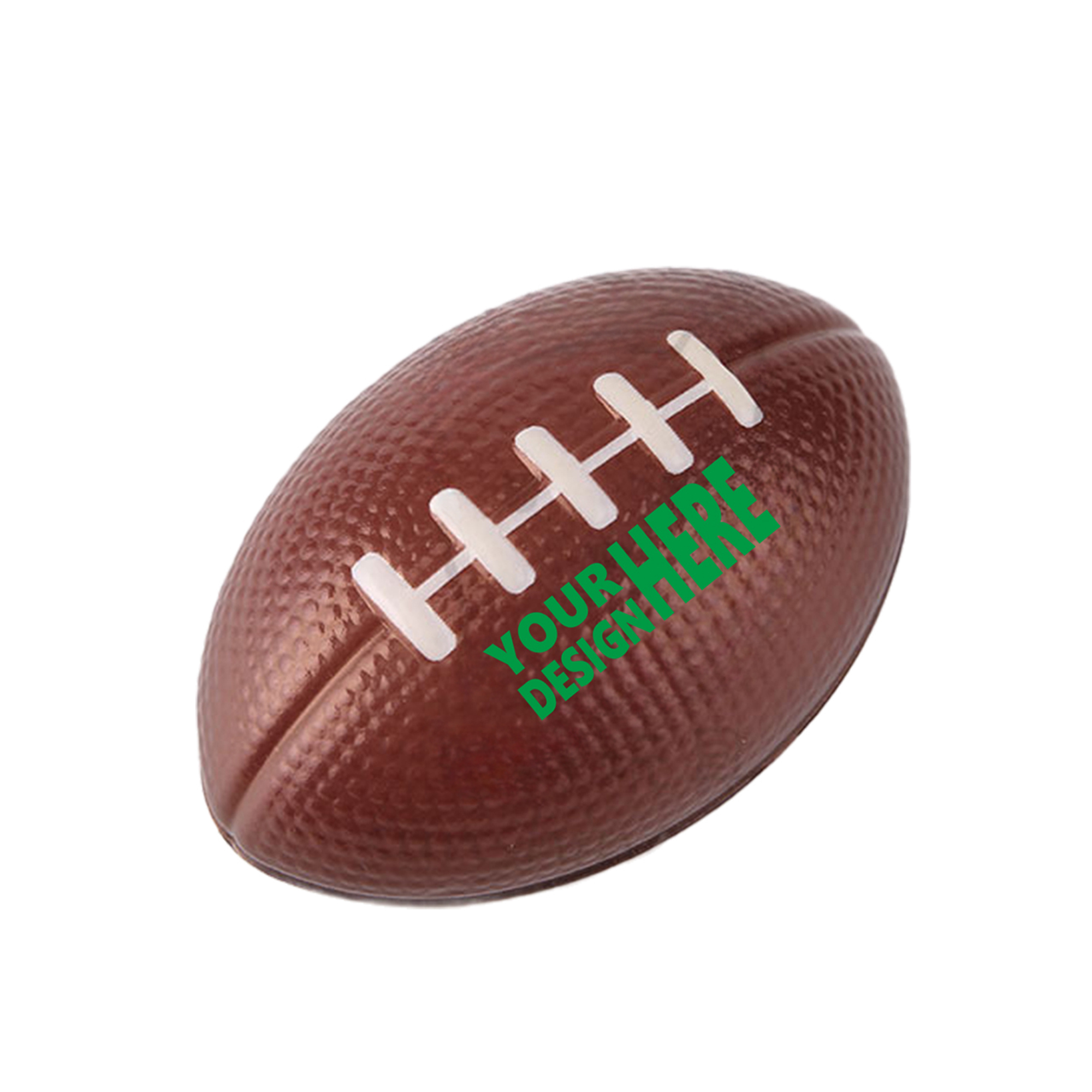 MOQ50 Personalized PU Foam Football Stress Ball 1