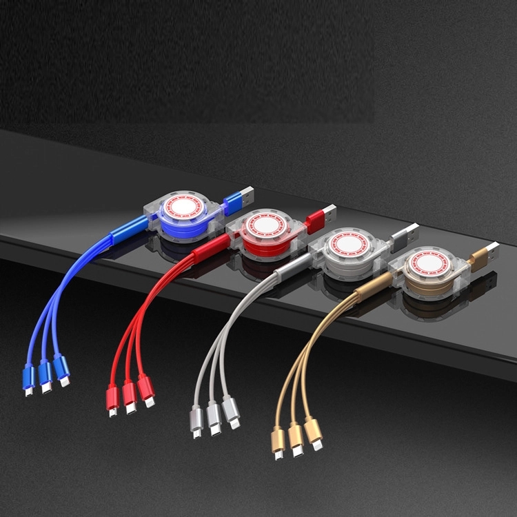 Retractable 3-IN-1 Charging Cable 2