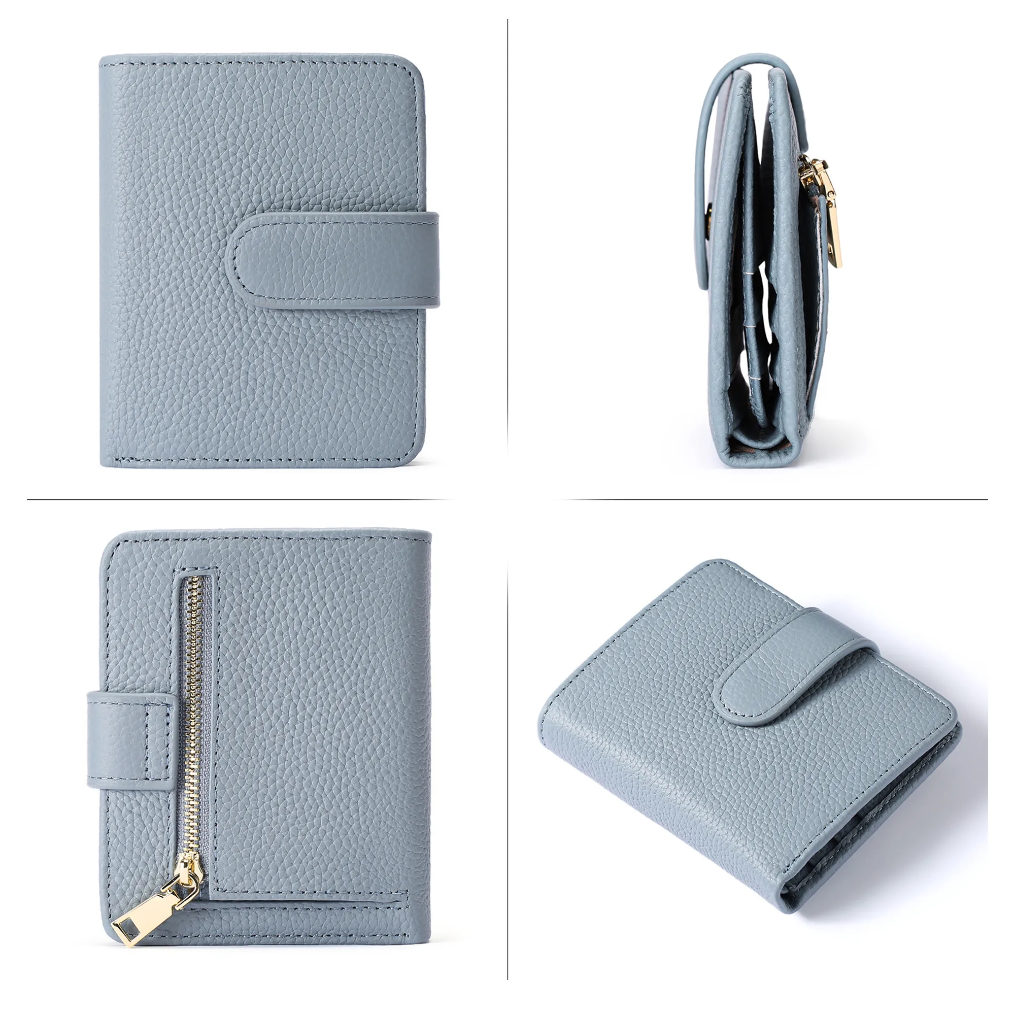 Ladies Leather Wallet Card Case 3