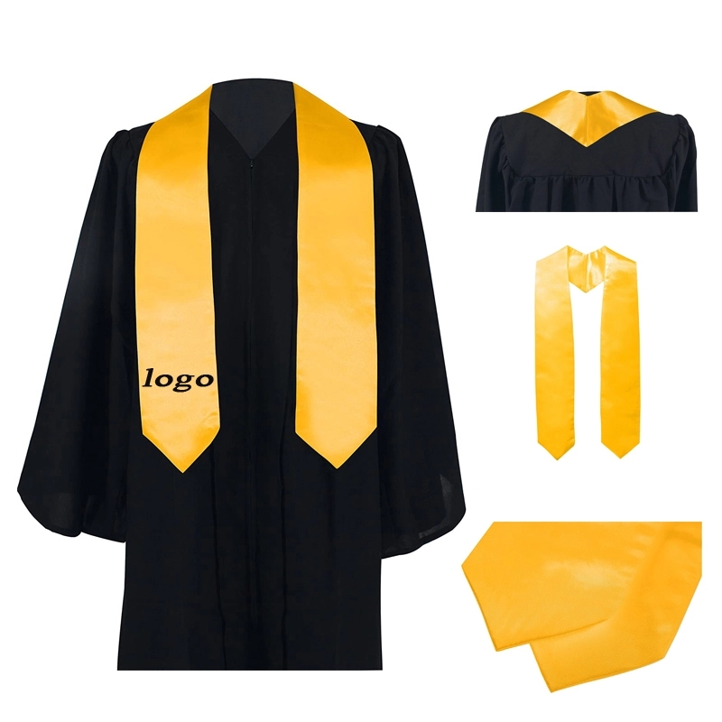 Plain Graduation honor Stole Sash 1