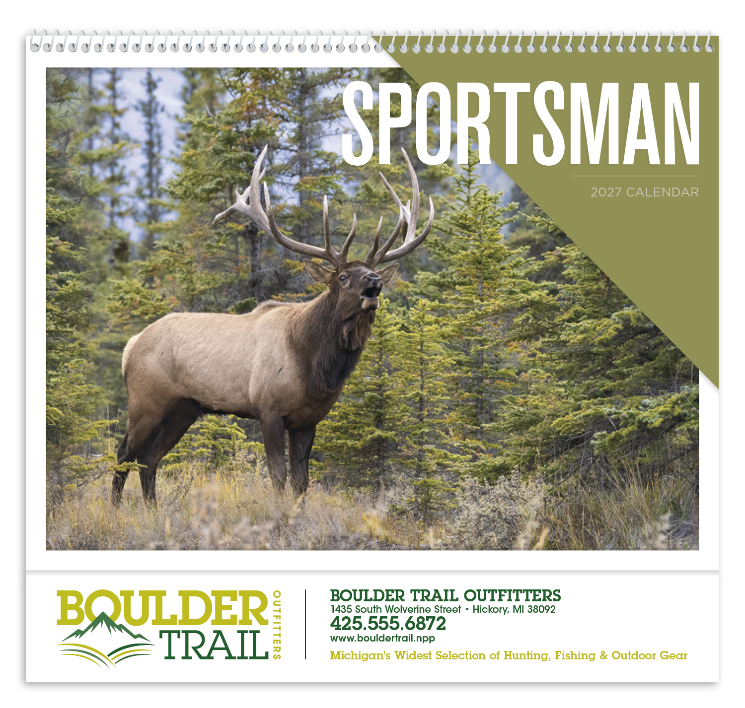 Triumph® Calendars Sportsman Calendar 60