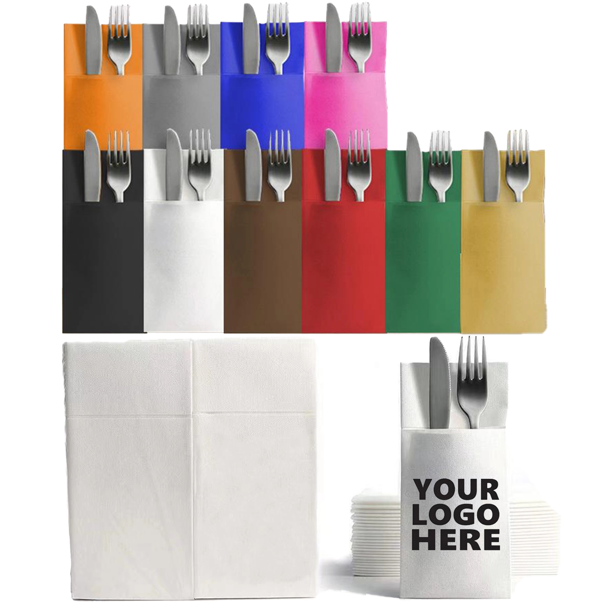 Linen Feel Paper Napkins 2