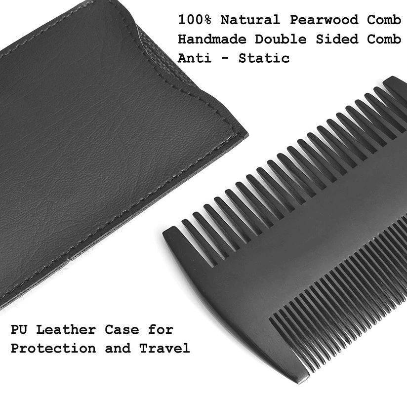 custom logo wood brush comb 4