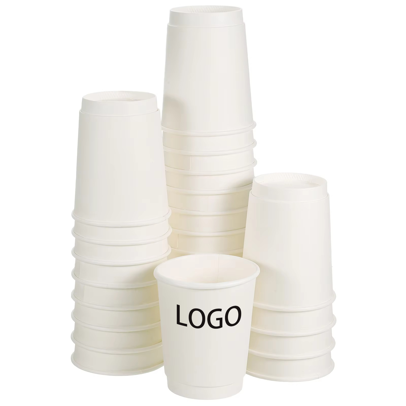 12oz Thicked Disposable Paper Cups 2