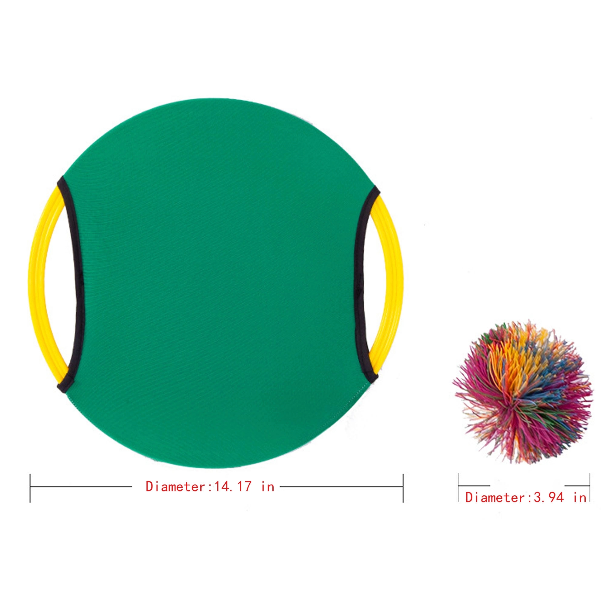 Bouncy Paddle Ball with Disc 4