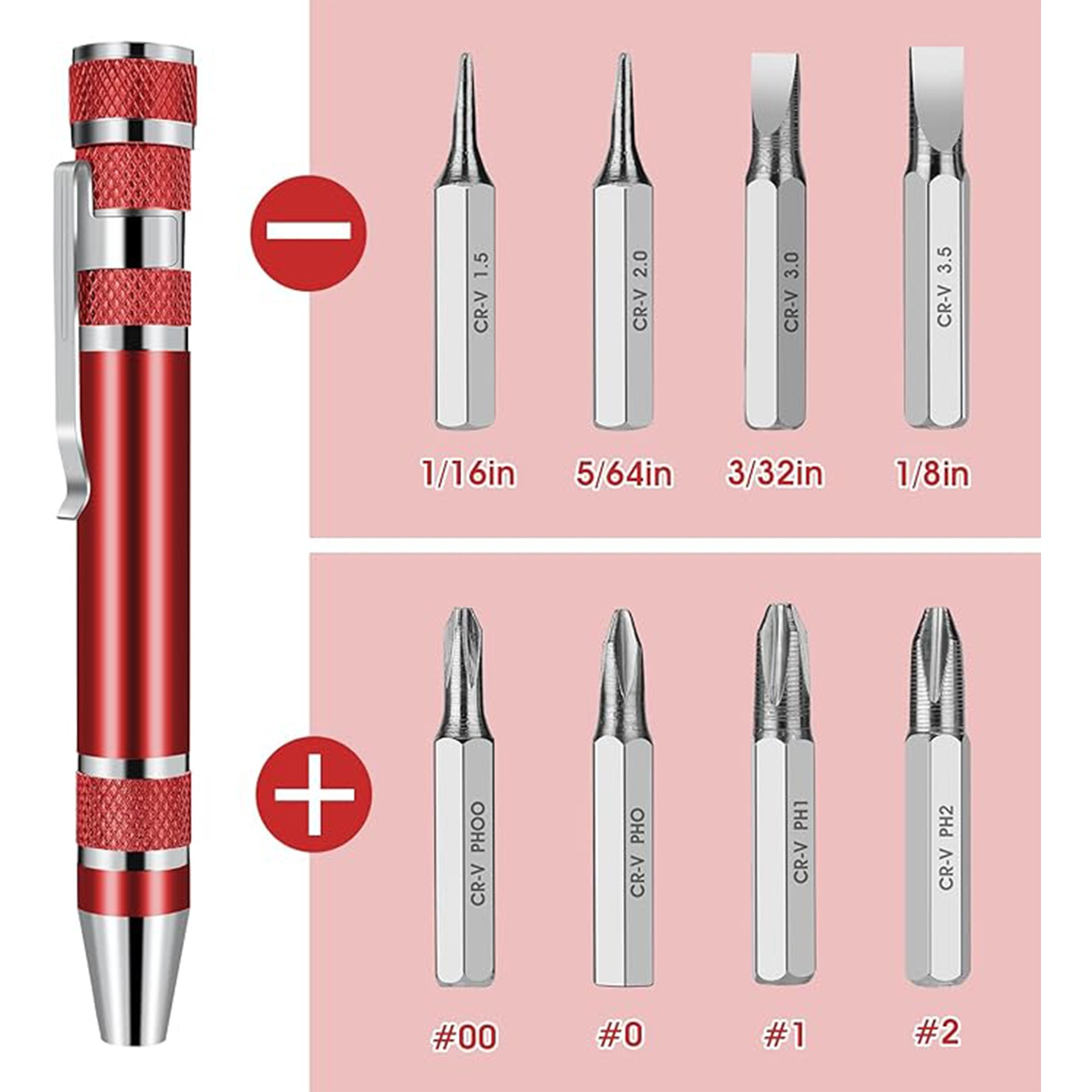 Multifunctional 8 in 1 Screwdriver Set 3