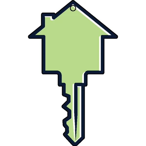Stock Shape Acrylic Key Tag 2