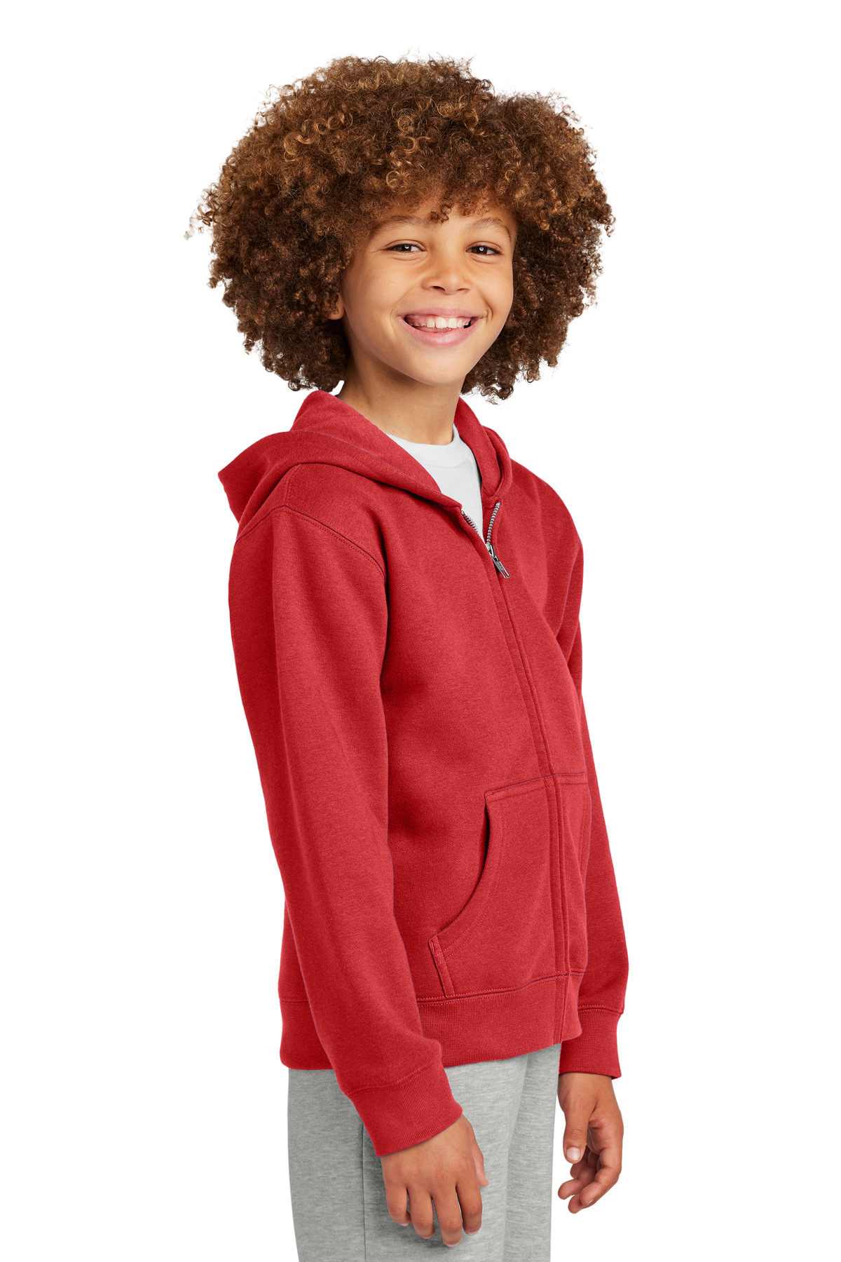 District® Youth V.I.T. Fleece Full-Zip Hoodie 4