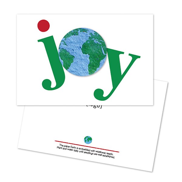 Seed Paper Shape Postcard 15