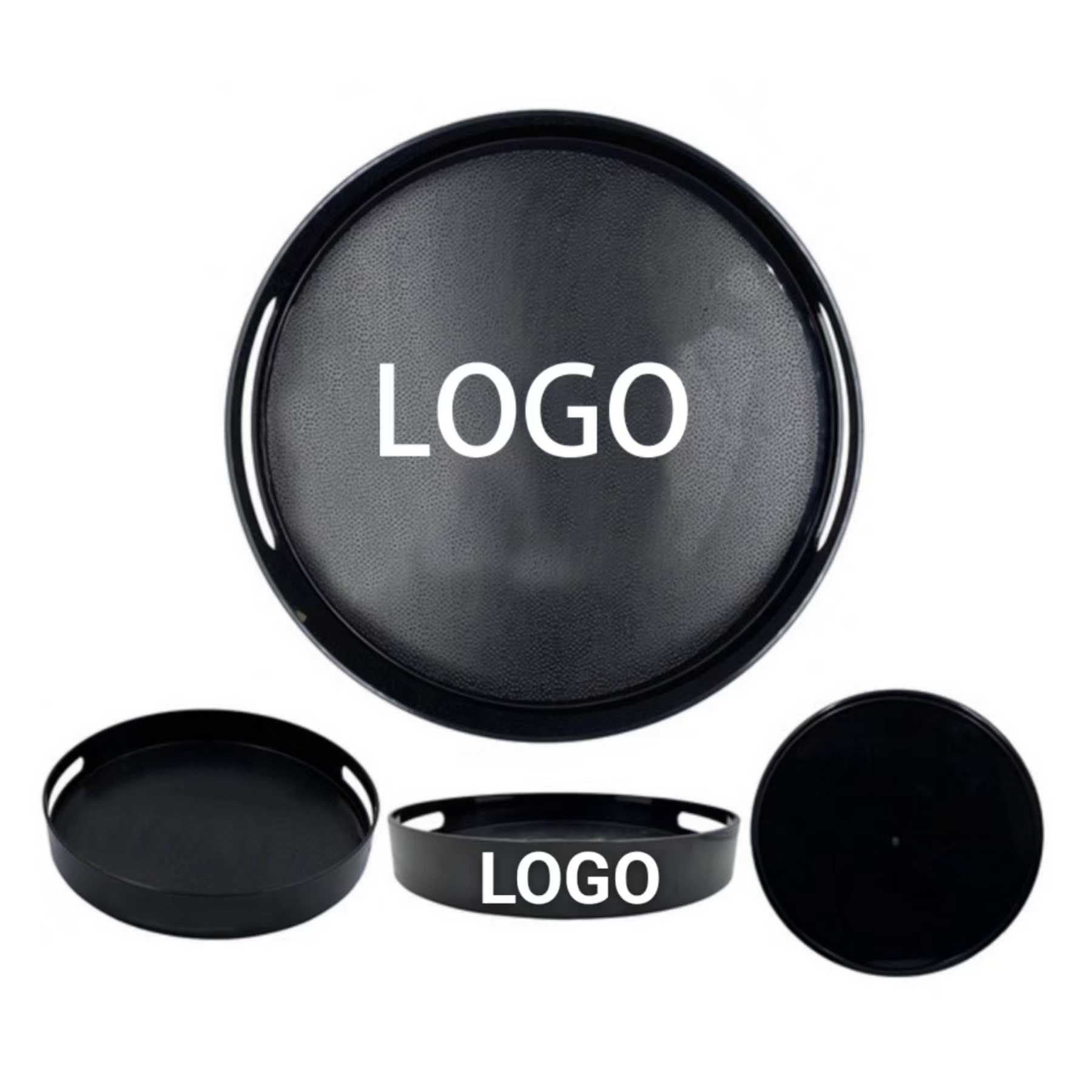 Bar Serving Tray With Handle 2