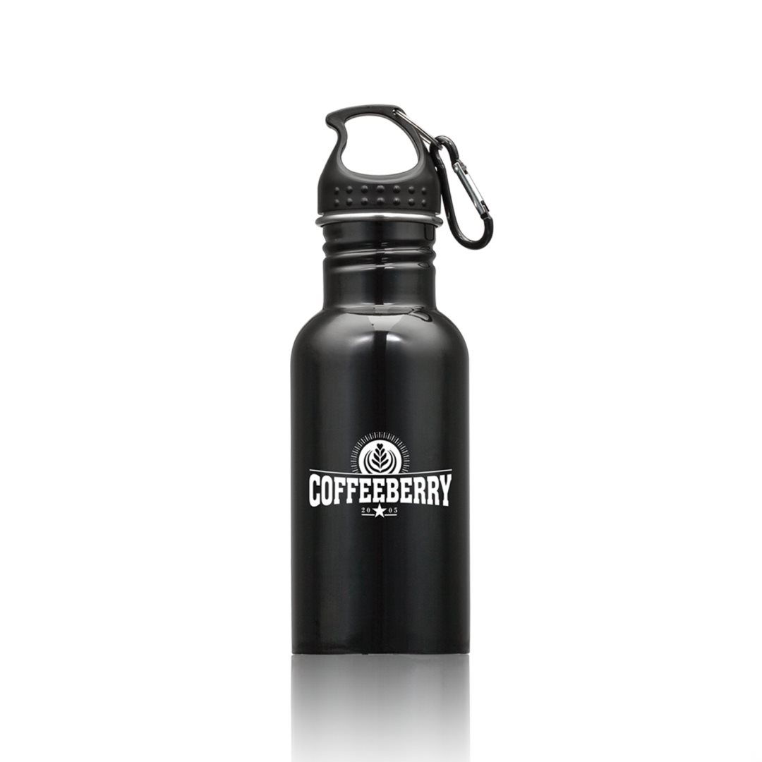 Wide Mouth Bottle with Carabiner - 16oz 6