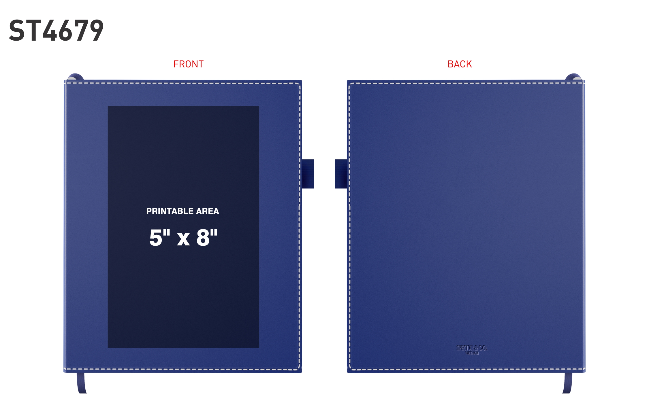 Bradford softcover journal pen combo 1