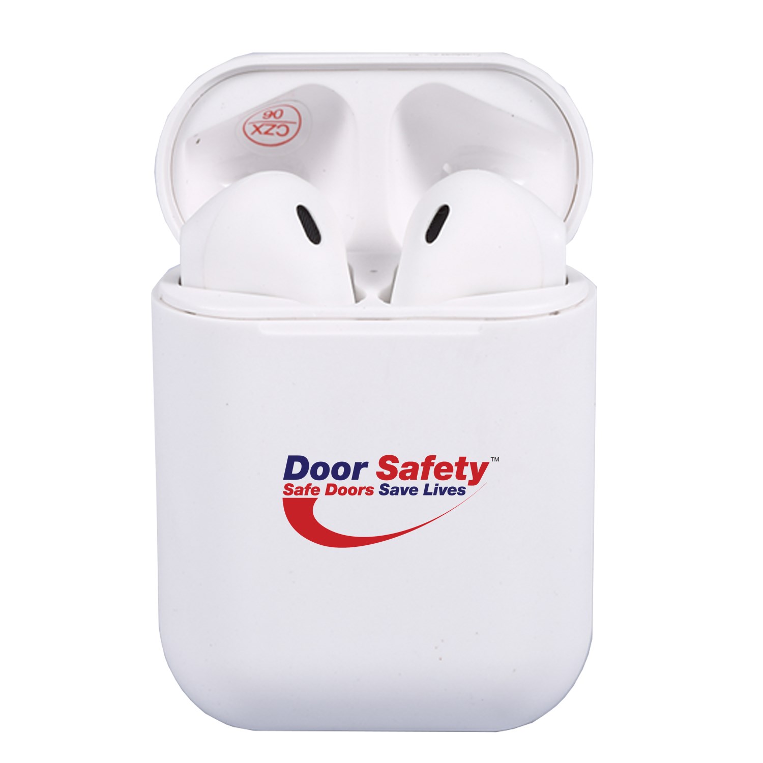 Wireless Earbuds w/ Custom Imprint & Charging Case Earphones 3