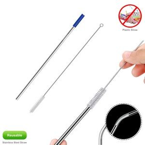 Reusable Stainless Steel Straw And Spoon Set 14