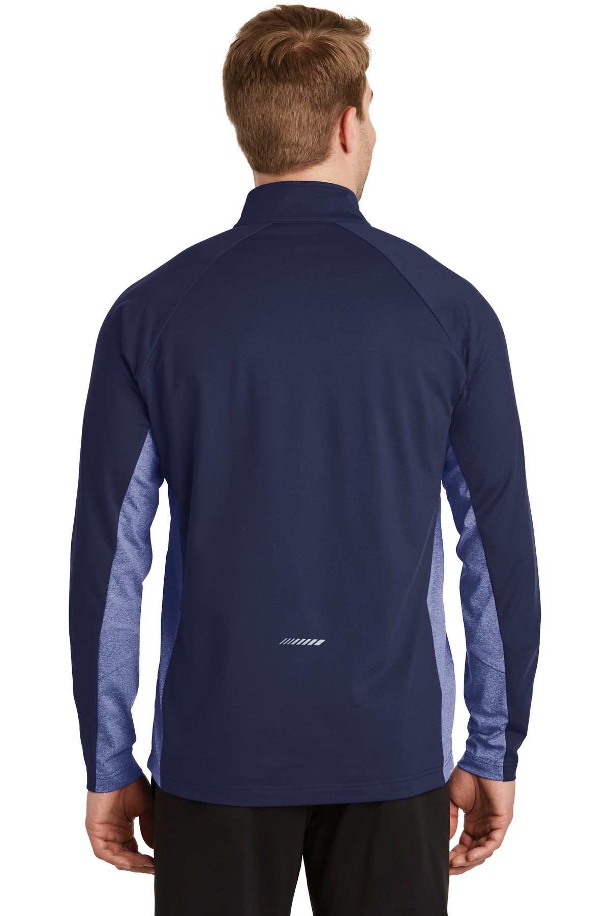Sport-Tek Sport-Wick Stretch Contrast 1/4-Zip Pullover. ST854, custom hoodie or sweatshirt with logo imprint 4