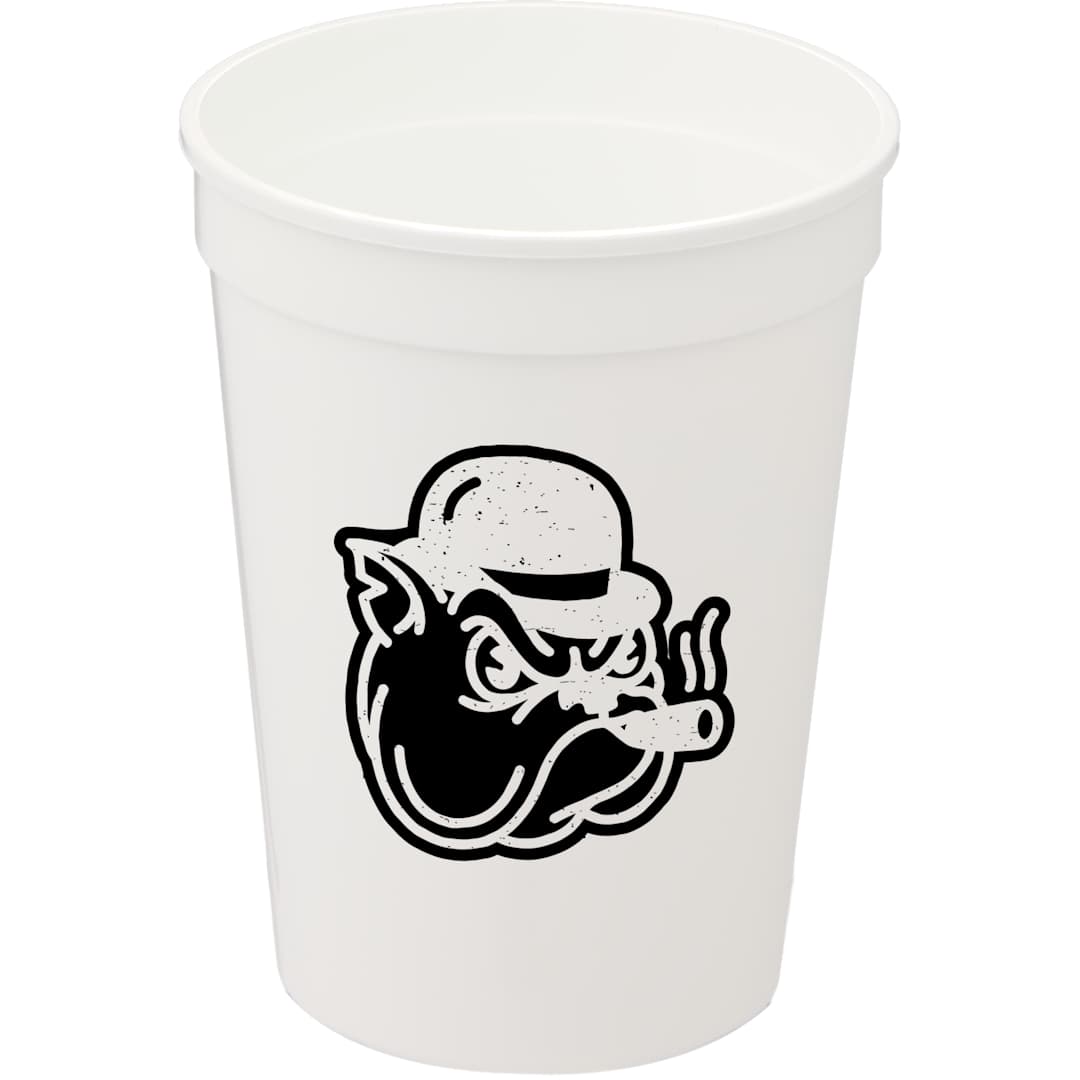 Solid 12oz Stadium Cup 34
